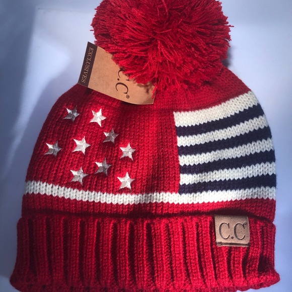 Stars & Stripes Stocking Cap - Picture 3 of 3